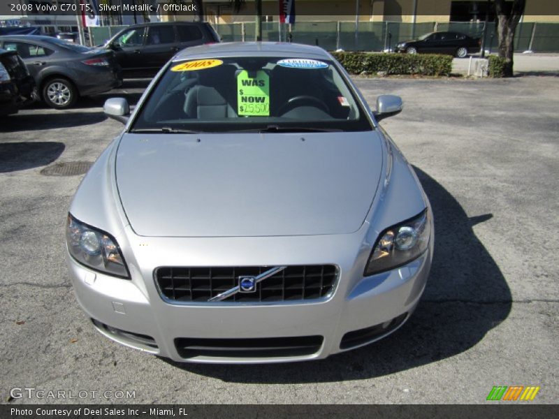 Silver Metallic / Offblack 2008 Volvo C70 T5