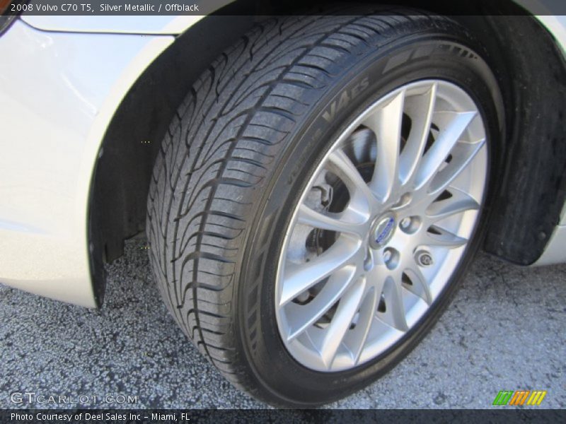 Silver Metallic / Offblack 2008 Volvo C70 T5