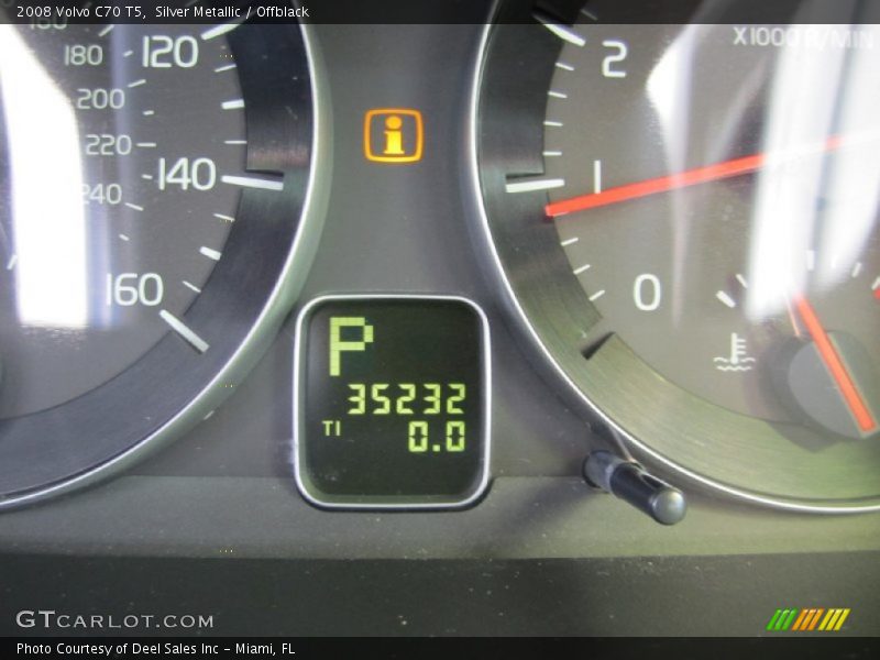 Silver Metallic / Offblack 2008 Volvo C70 T5