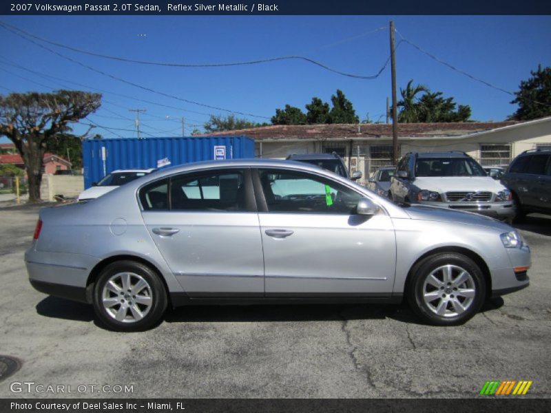 Reflex Silver Metallic / Black 2007 Volkswagen Passat 2.0T Sedan