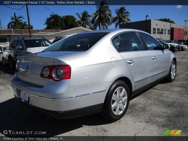 Reflex Silver Metallic / Black 2007 Volkswagen Passat 2.0T Sedan