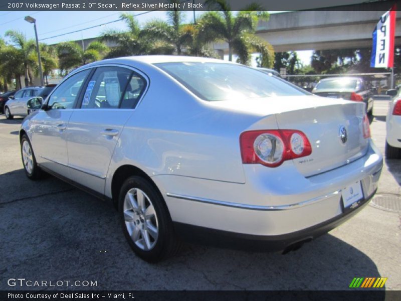 Reflex Silver Metallic / Black 2007 Volkswagen Passat 2.0T Sedan