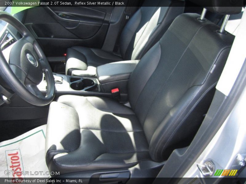 Reflex Silver Metallic / Black 2007 Volkswagen Passat 2.0T Sedan
