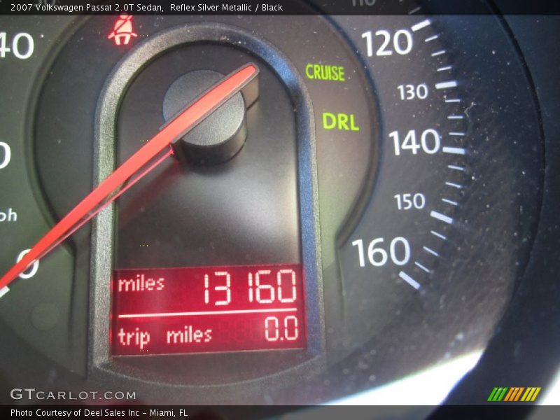 Reflex Silver Metallic / Black 2007 Volkswagen Passat 2.0T Sedan