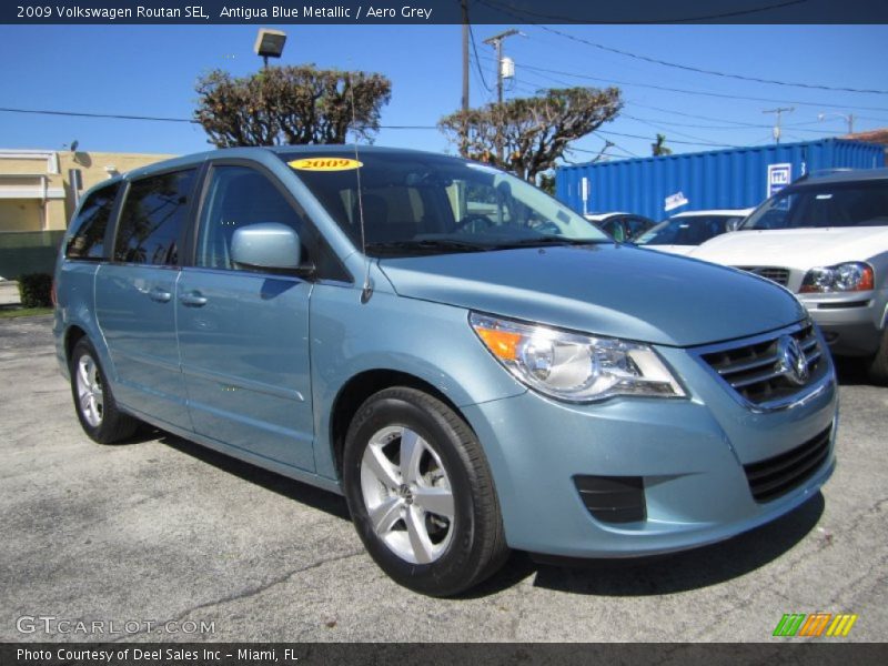 Antigua Blue Metallic / Aero Grey 2009 Volkswagen Routan SEL