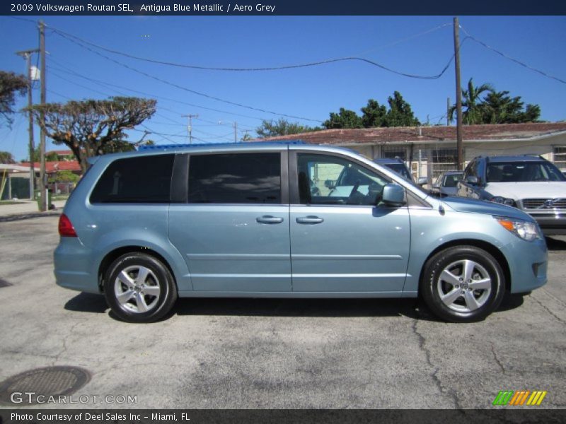 Antigua Blue Metallic / Aero Grey 2009 Volkswagen Routan SEL