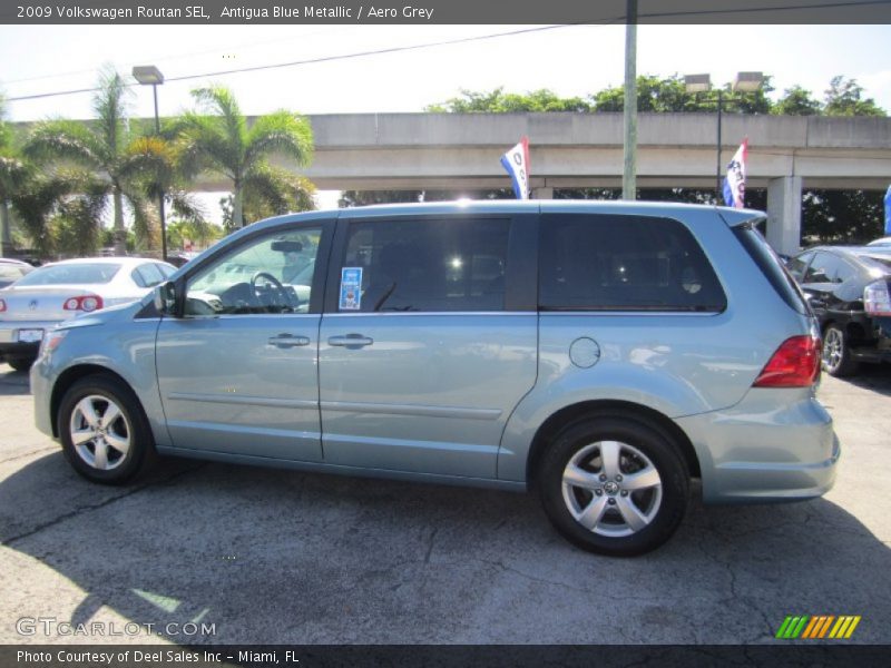 Antigua Blue Metallic / Aero Grey 2009 Volkswagen Routan SEL
