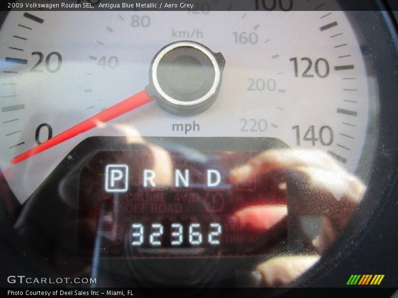 Antigua Blue Metallic / Aero Grey 2009 Volkswagen Routan SEL