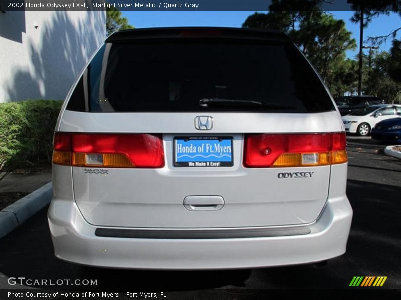 Starlight Silver Metallic / Quartz Gray 2002 Honda Odyssey EX-L