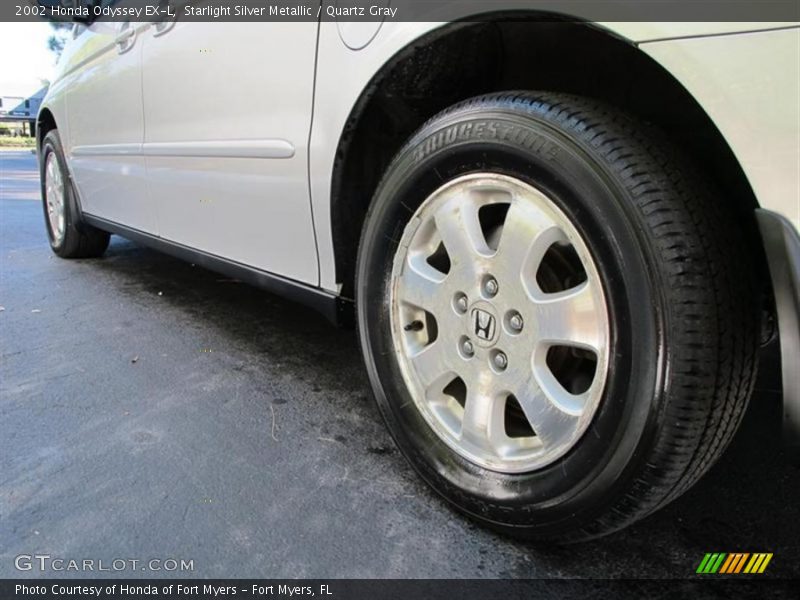 Starlight Silver Metallic / Quartz Gray 2002 Honda Odyssey EX-L