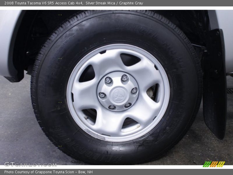Silver Streak Mica / Graphite Gray 2008 Toyota Tacoma V6 SR5 Access Cab 4x4