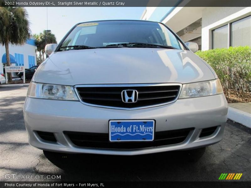 Starlight Silver Metallic / Quartz Gray 2002 Honda Odyssey EX-L