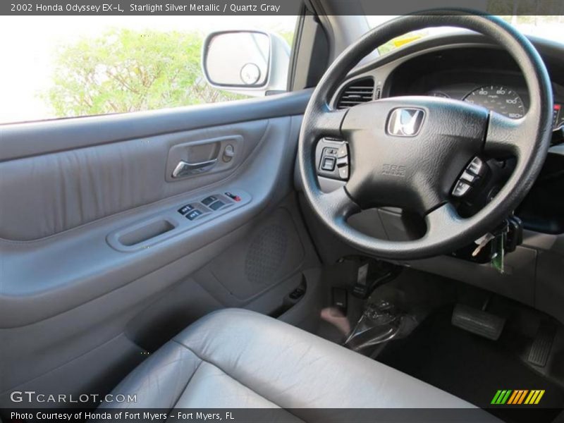 Starlight Silver Metallic / Quartz Gray 2002 Honda Odyssey EX-L