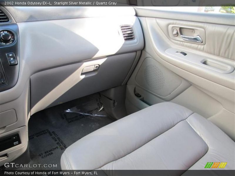 Starlight Silver Metallic / Quartz Gray 2002 Honda Odyssey EX-L