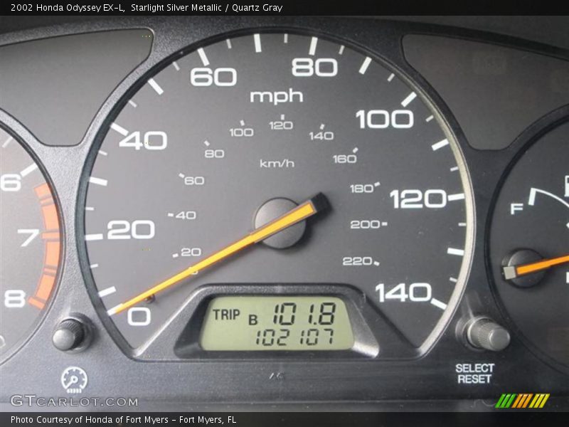 Starlight Silver Metallic / Quartz Gray 2002 Honda Odyssey EX-L