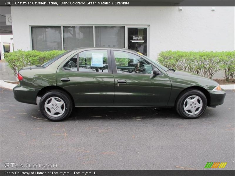  2001 Cavalier Sedan Dark Colorado Green Metallic