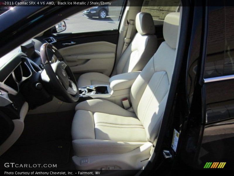 Black Ice Metallic / Shale/Ebony 2011 Cadillac SRX 4 V6 AWD