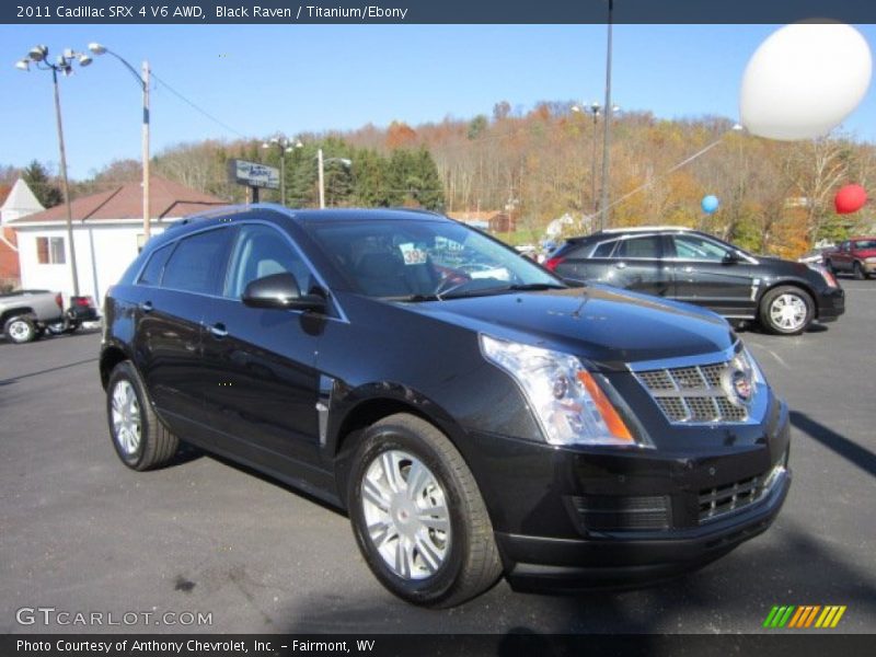 Black Raven / Titanium/Ebony 2011 Cadillac SRX 4 V6 AWD