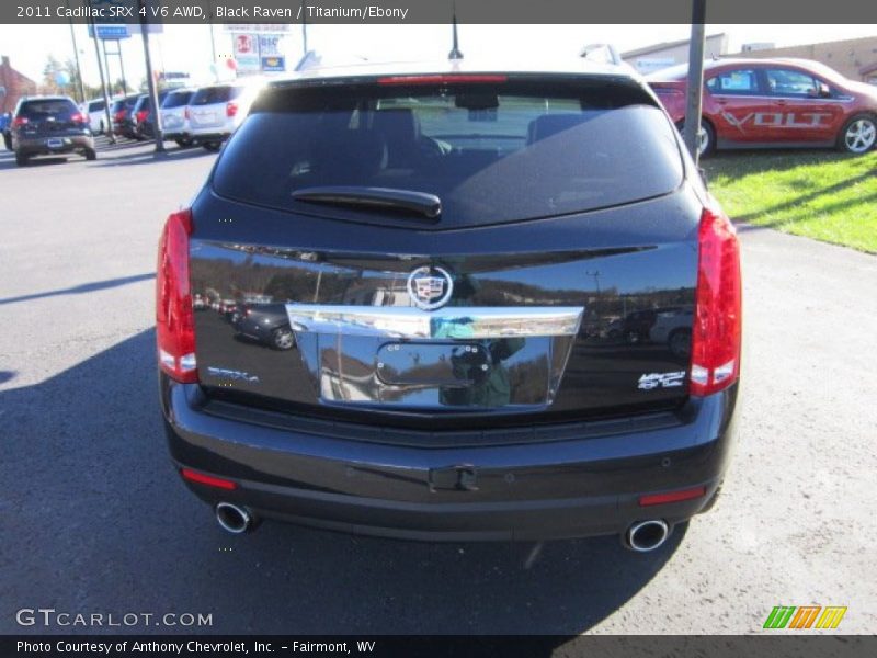 Black Raven / Titanium/Ebony 2011 Cadillac SRX 4 V6 AWD