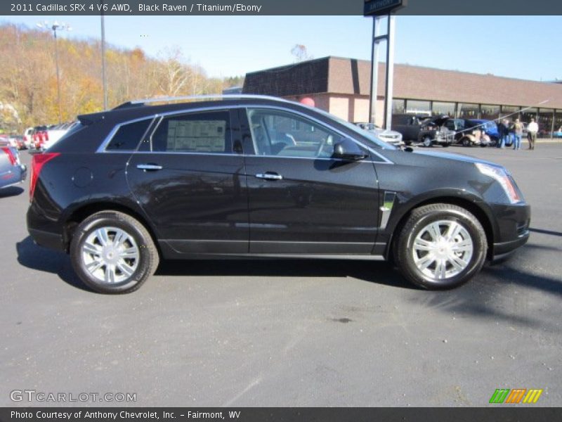 Black Raven / Titanium/Ebony 2011 Cadillac SRX 4 V6 AWD