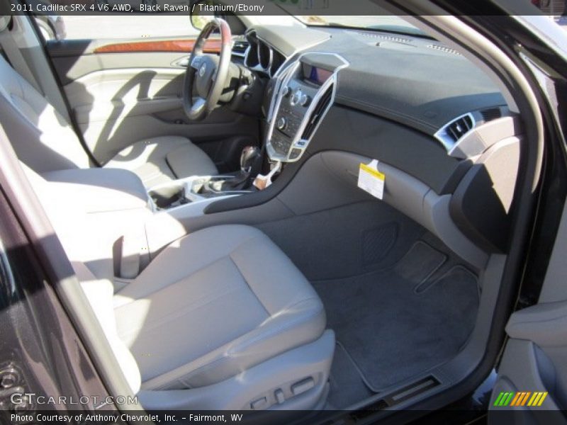 Black Raven / Titanium/Ebony 2011 Cadillac SRX 4 V6 AWD