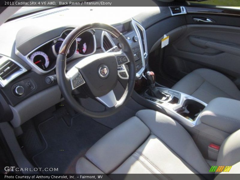 Black Raven / Titanium/Ebony 2011 Cadillac SRX 4 V6 AWD