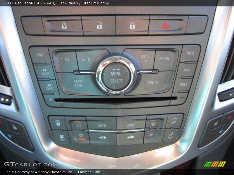 Black Raven / Titanium/Ebony 2011 Cadillac SRX 4 V6 AWD