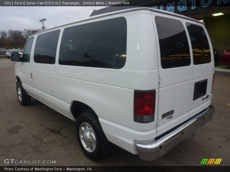 Oxford White / Medium Flint 2011 Ford E Series Van E350 XLT Passenger