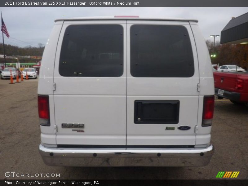 Oxford White / Medium Flint 2011 Ford E Series Van E350 XLT Passenger