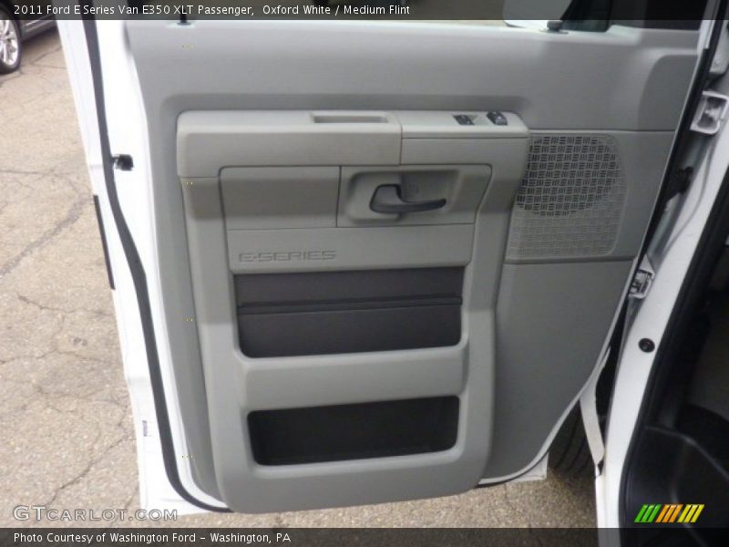 Oxford White / Medium Flint 2011 Ford E Series Van E350 XLT Passenger
