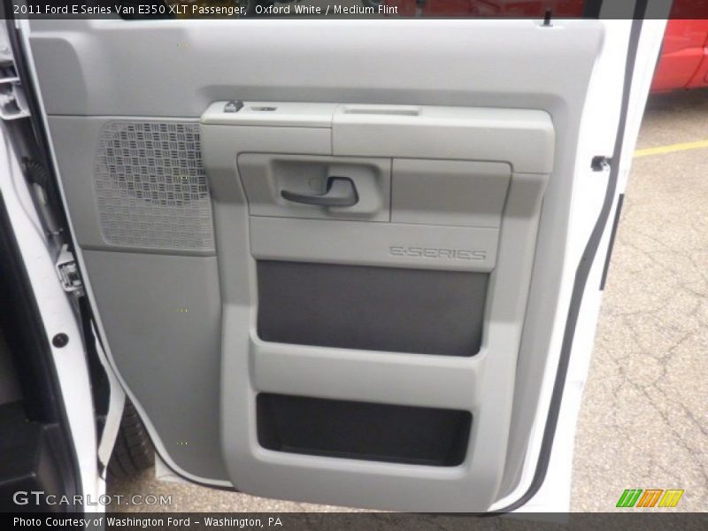 Oxford White / Medium Flint 2011 Ford E Series Van E350 XLT Passenger