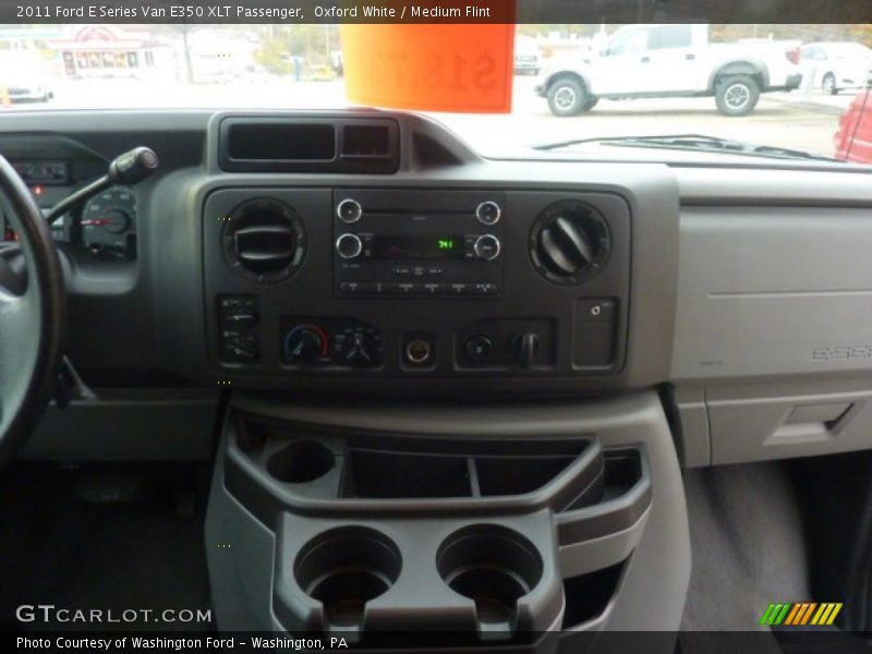Oxford White / Medium Flint 2011 Ford E Series Van E350 XLT Passenger