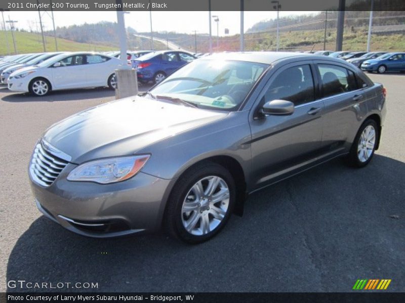 Tungsten Metallic / Black 2011 Chrysler 200 Touring