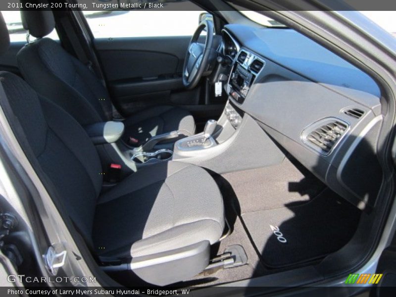 Tungsten Metallic / Black 2011 Chrysler 200 Touring
