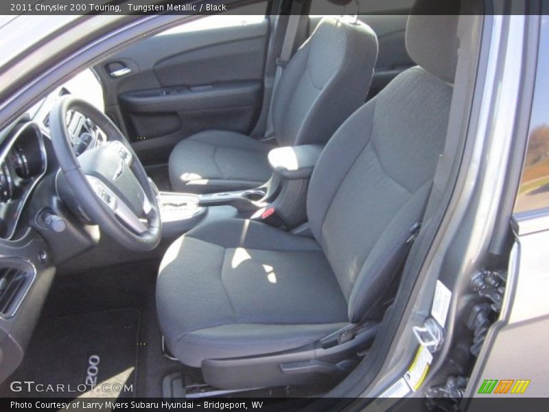 Tungsten Metallic / Black 2011 Chrysler 200 Touring