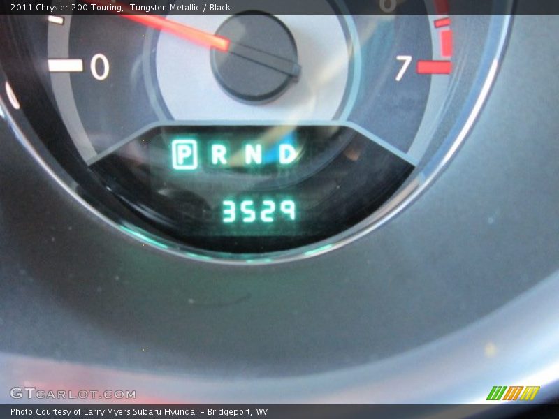 Tungsten Metallic / Black 2011 Chrysler 200 Touring