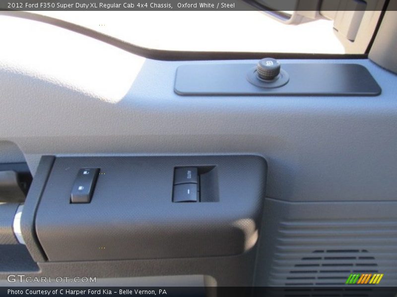 Oxford White / Steel 2012 Ford F350 Super Duty XL Regular Cab 4x4 Chassis