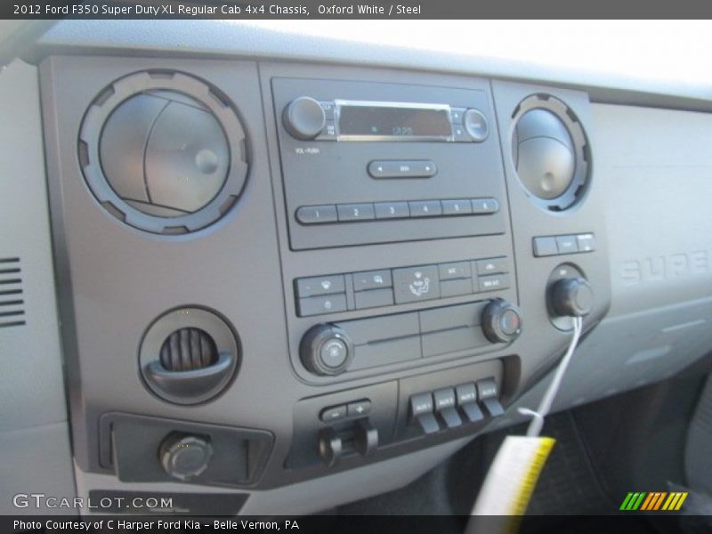 Controls of 2012 F350 Super Duty XL Regular Cab 4x4 Chassis