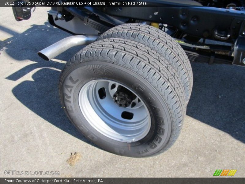  2012 F350 Super Duty XL Regular Cab 4x4 Chassis Wheel