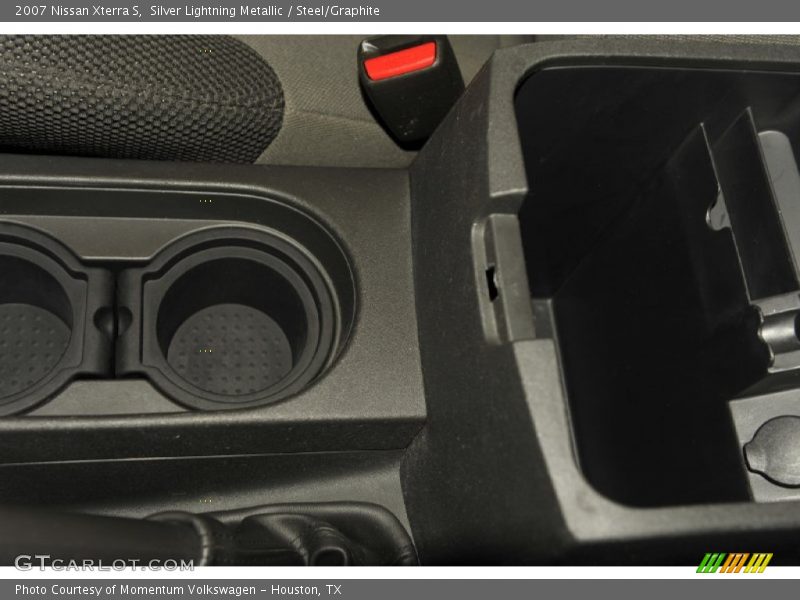 Silver Lightning Metallic / Steel/Graphite 2007 Nissan Xterra S