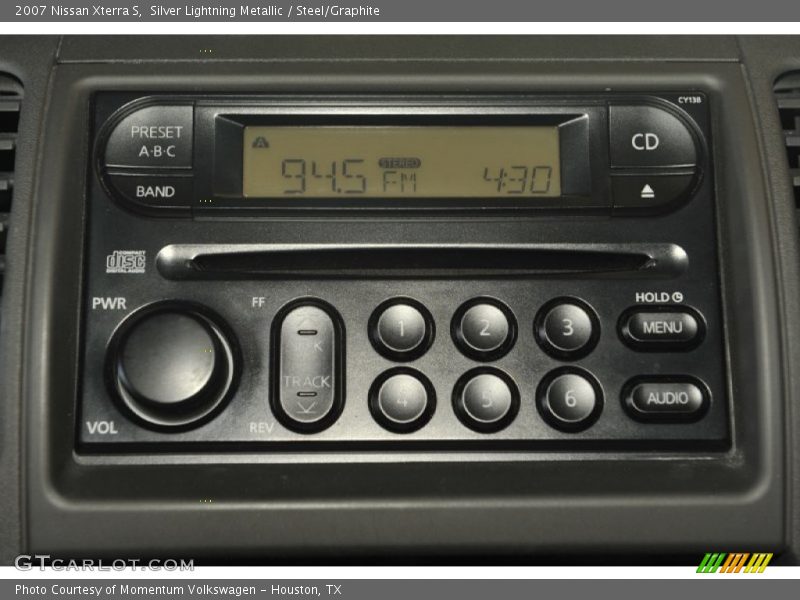Silver Lightning Metallic / Steel/Graphite 2007 Nissan Xterra S