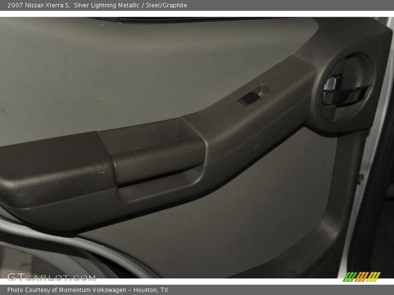 Silver Lightning Metallic / Steel/Graphite 2007 Nissan Xterra S