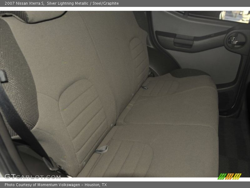 Silver Lightning Metallic / Steel/Graphite 2007 Nissan Xterra S