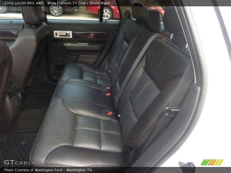 White Platinum Tri Coat / Ebony Black 2009 Lincoln MKX AWD
