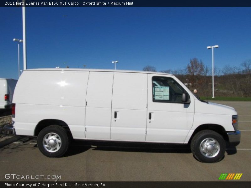 Oxford White / Medium Flint 2011 Ford E Series Van E150 XLT Cargo