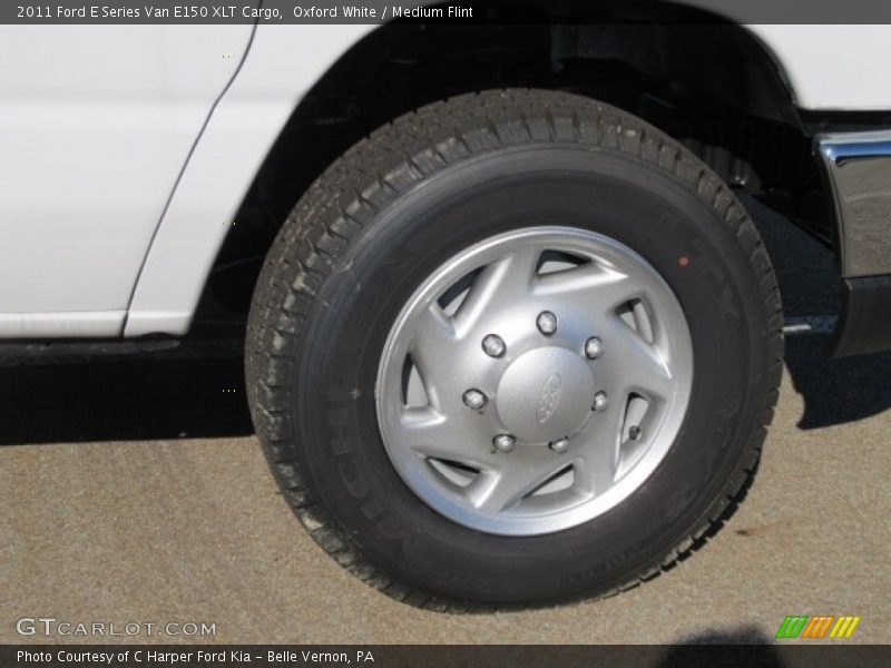 Oxford White / Medium Flint 2011 Ford E Series Van E150 XLT Cargo