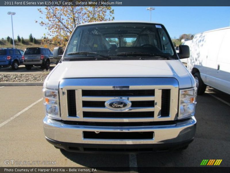 Oxford White / Medium Flint 2011 Ford E Series Van E150 XLT Cargo
