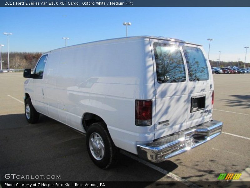 Oxford White / Medium Flint 2011 Ford E Series Van E150 XLT Cargo