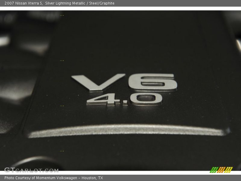Silver Lightning Metallic / Steel/Graphite 2007 Nissan Xterra S
