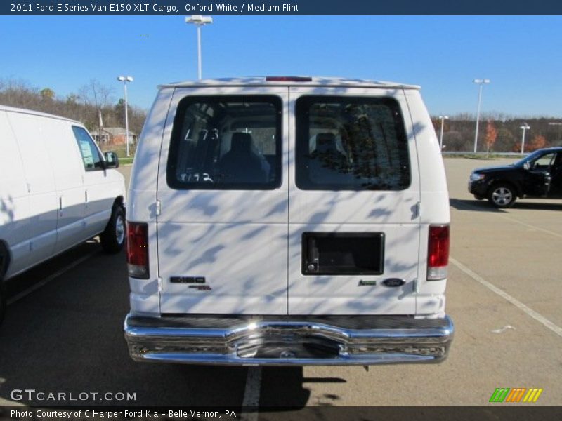 Oxford White / Medium Flint 2011 Ford E Series Van E150 XLT Cargo